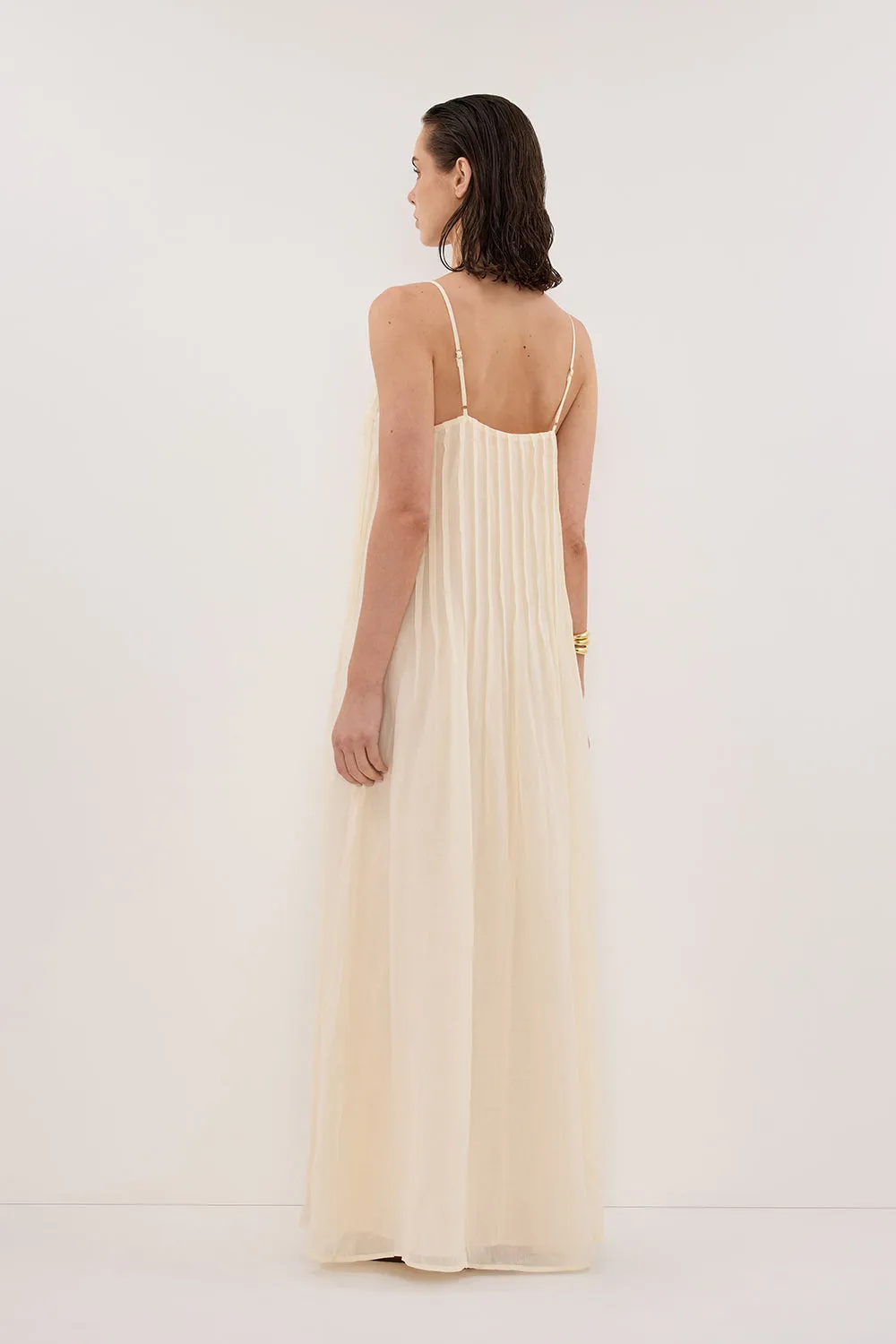 TAHLIA STRAW RAMIE MAXI DRESS sold by Dissh product image thumbnail 4