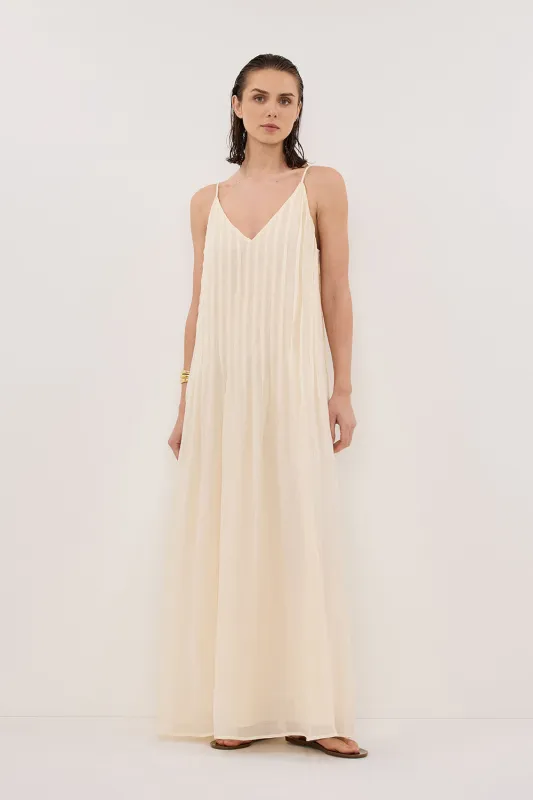 TAHLIA STRAW RAMIE MAXI DRESS sold by Dissh