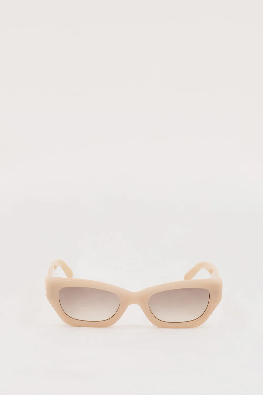 LUV LOU THE SUTTON NUDE HAZE SUNGLASSES sold by Dissh