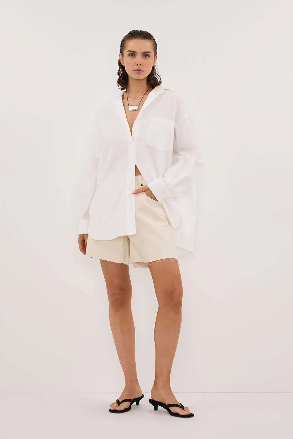 MARLEY NATURAL DENIM SHORT sold by Dissh