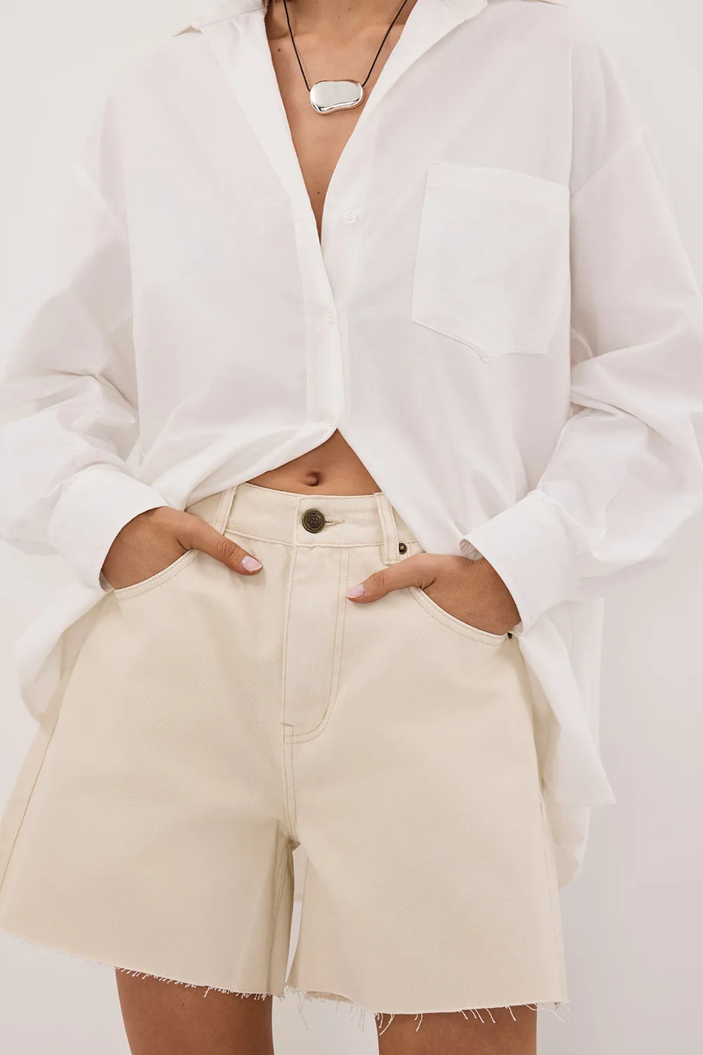 MARLEY NATURAL DENIM SHORT sold by Dissh product image thumbnail 5