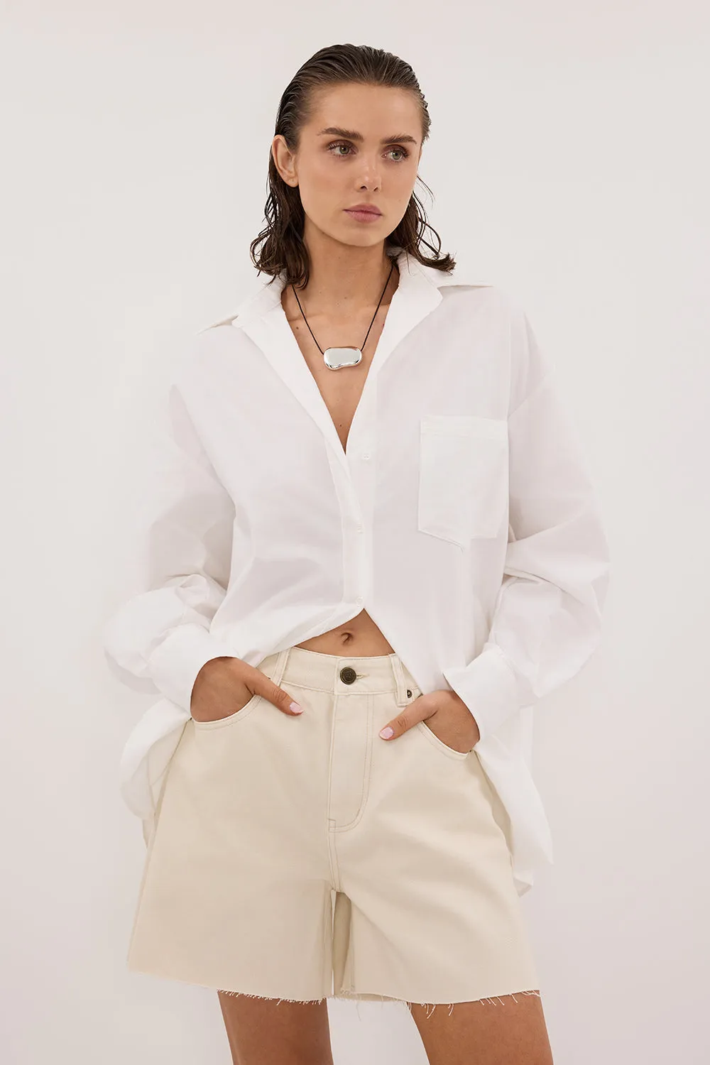 MARLEY NATURAL DENIM SHORT sold by Dissh product image thumbnail 2