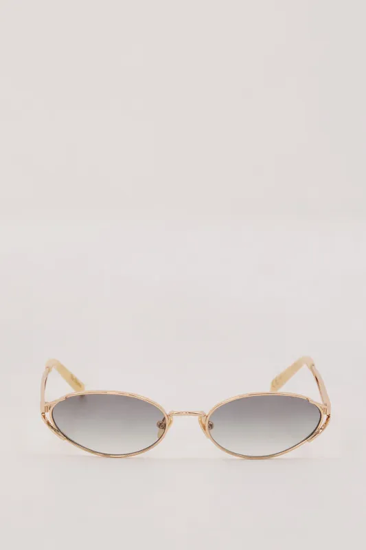 LUV LOU THE PALOMA CHARCOAL GRAD SUNGLASSES sold by Dissh