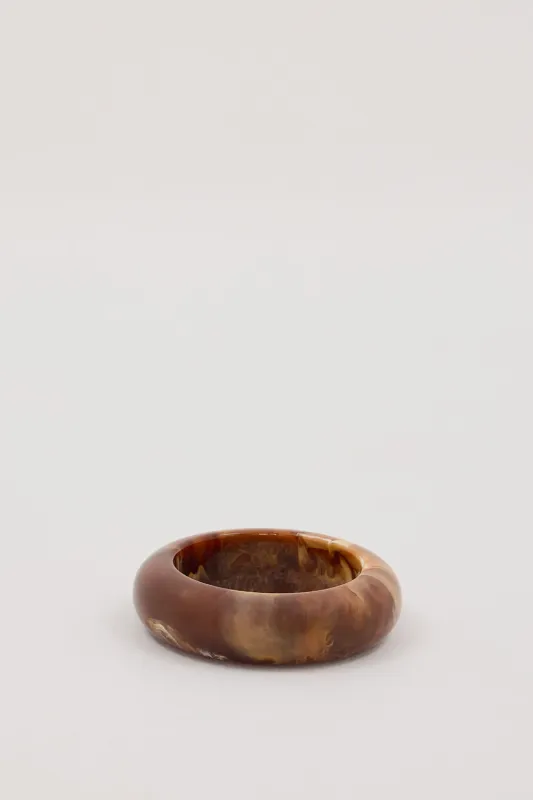 ANNA ROSSI HERE FOR IT LATTE BANGLE sold by Dissh