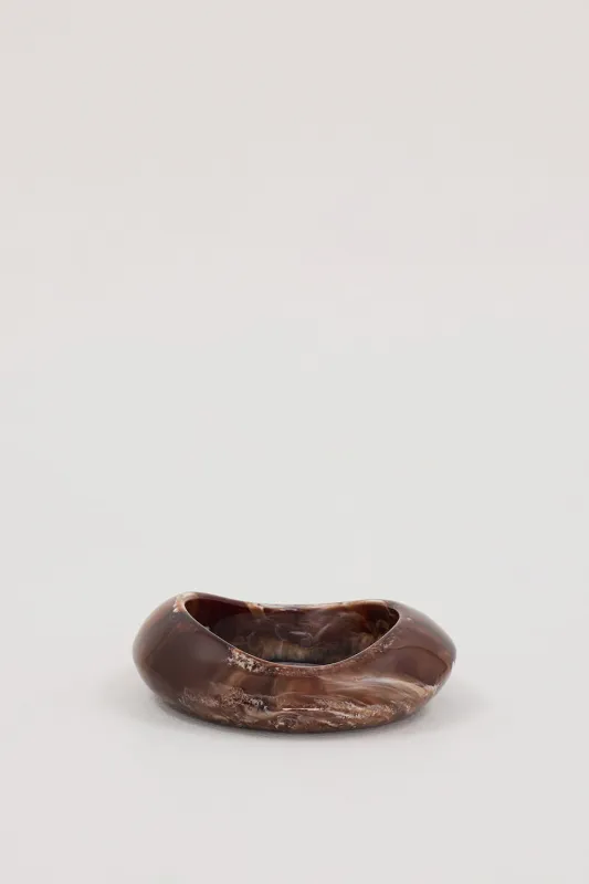 ANNA ROSSI TAKE IT AWAY CACAO BANGLE made by Alias Mae