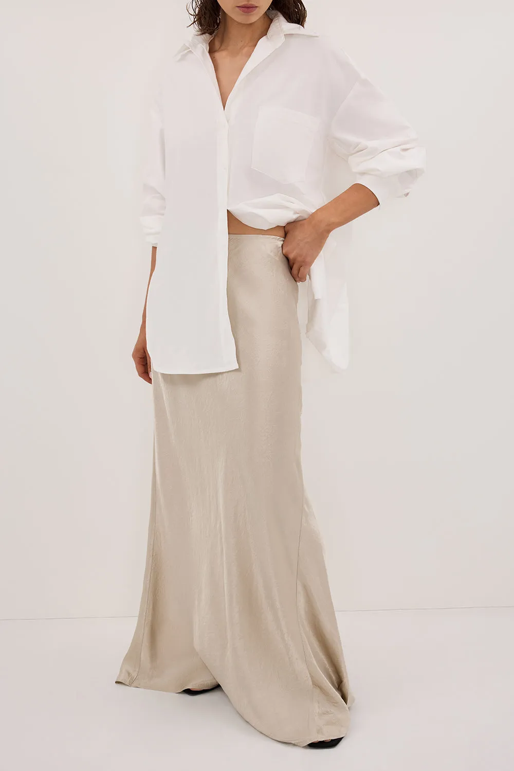 BREANNA PUMICE JACQUARD MAXI SKIRT sold by Dissh product image thumbnail 3