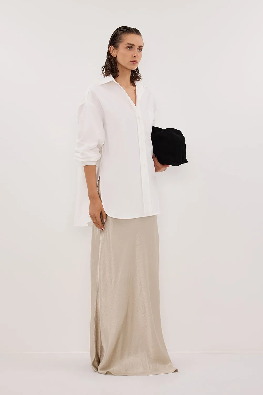 BREANNA PUMICE JACQUARD MAXI SKIRT sold by Dissh product image thumbnail 4