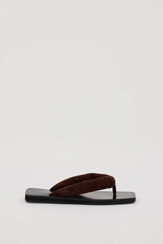 ALIAS MAE CHASE CHOC SANDAL sold by Dissh