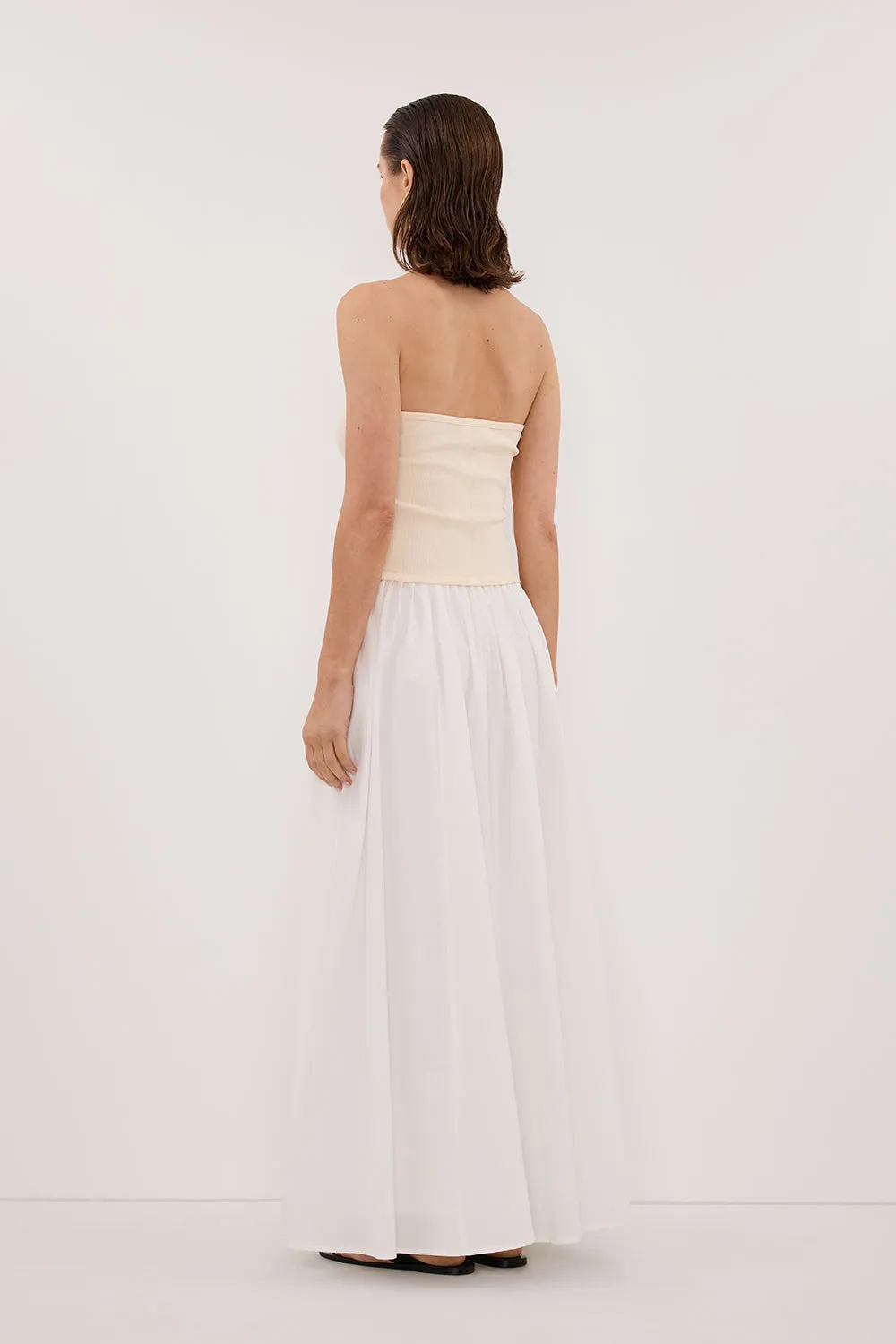 HARLAN SANDSTONE KNIT HALTER TOP sold by Dissh product image thumbnail 4