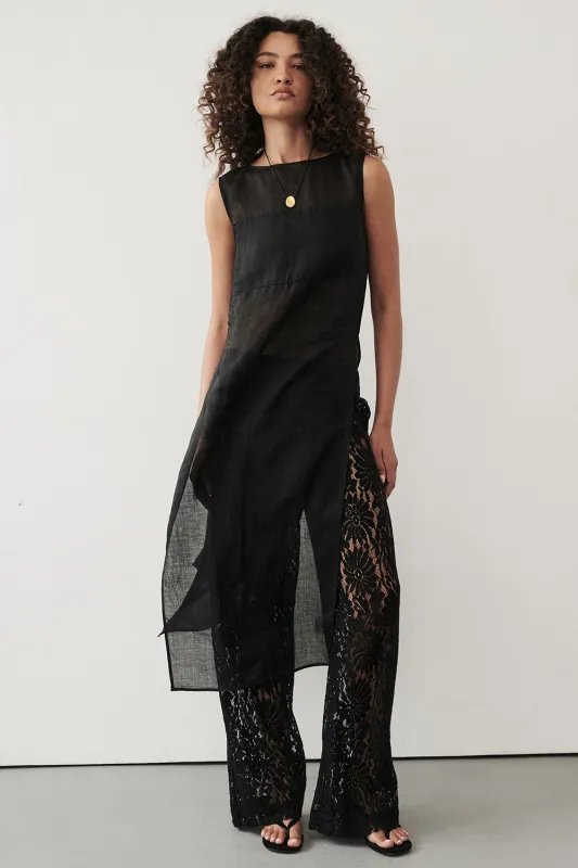 WILMA BLACK LACE PANT sold by Dissh