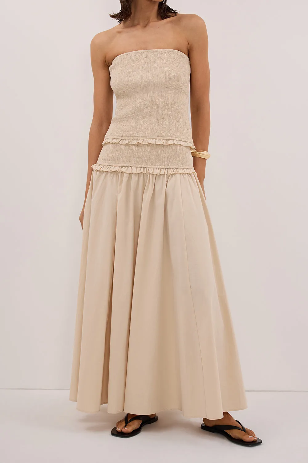 EDIE STONE COTTON MIDI SKIRT sold by Dissh product image thumbnail 2