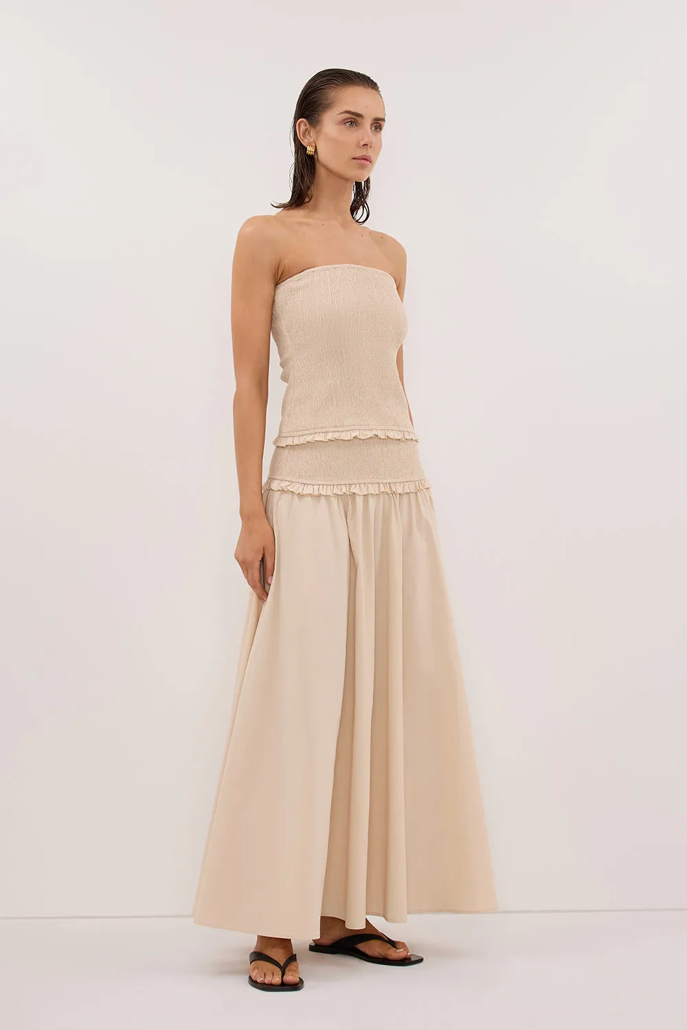 EDIE STONE COTTON MIDI SKIRT sold by Dissh product image thumbnail 3