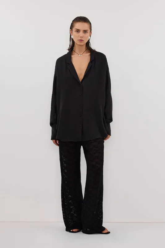 BELLE BLACK LACE PANT sold by Dissh