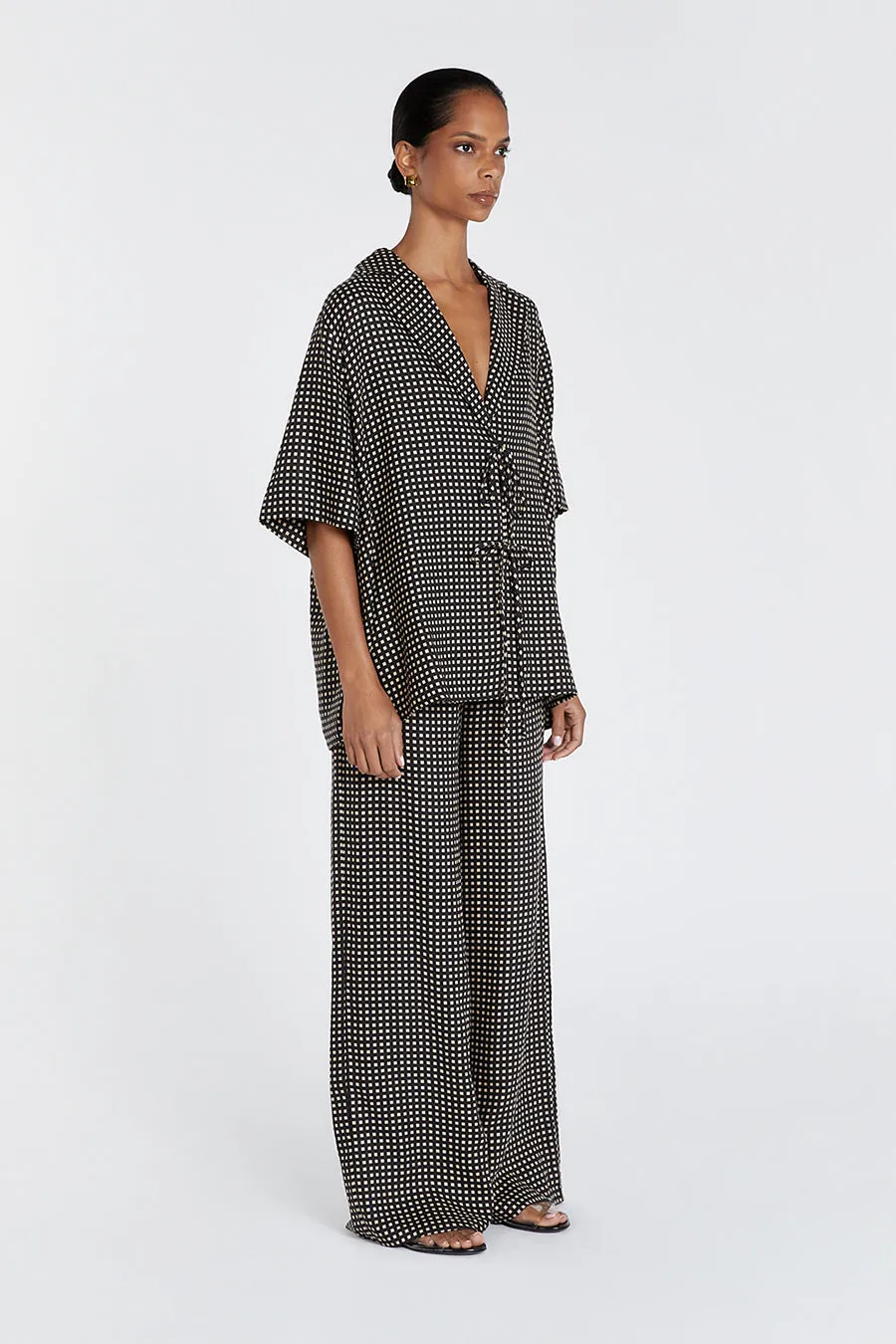 HUDSON DRAWSTRING LINEN PANT sold by Dissh product image thumbnail 3