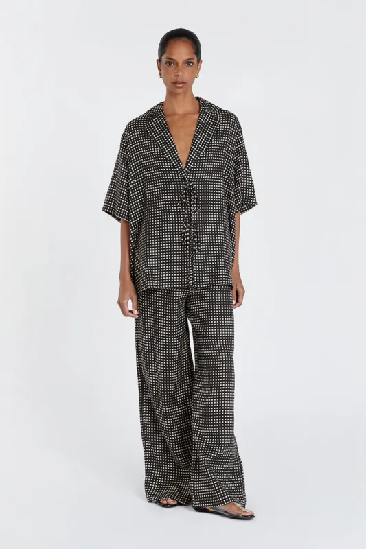 HUDSON DRAWSTRING LINEN PANT sold by Dissh