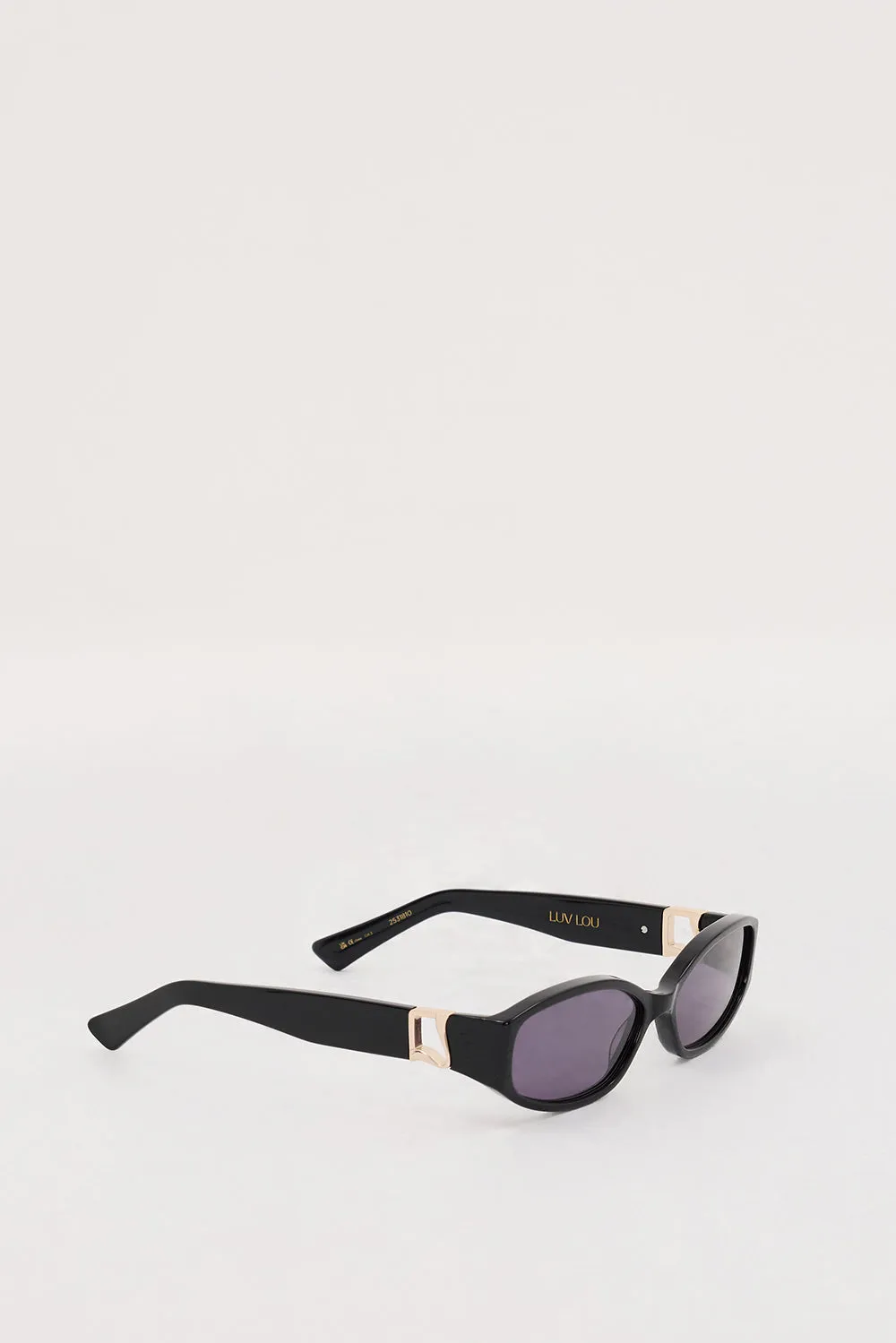 LUV LOU THE LOTTIE BLACK SUNGLASSES sold by Dissh product image thumbnail 3
