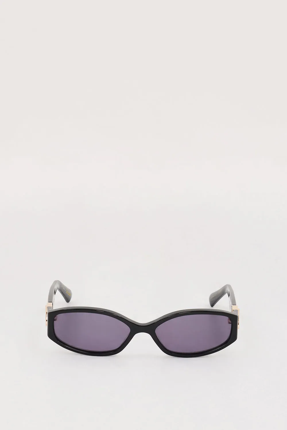 LUV LOU THE LOTTIE BLACK SUNGLASSES sold by Dissh