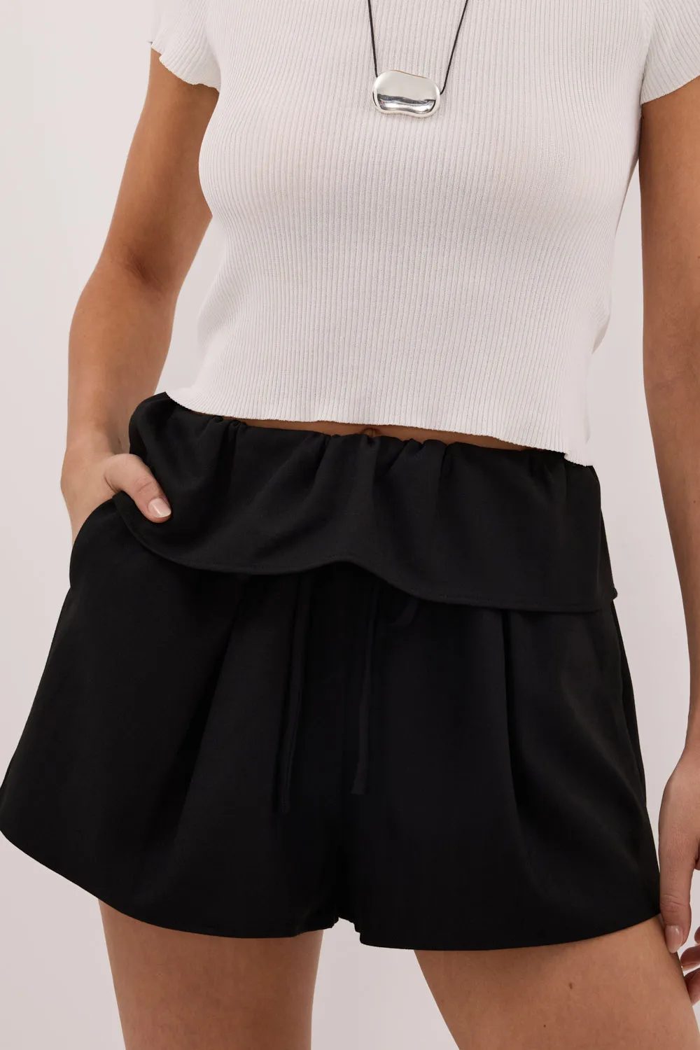 CYRUS BLACK FISHERMAN SHORT sold by Dissh product image thumbnail 5