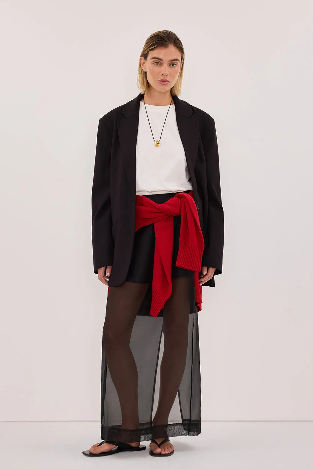 HARLEY 2.0 BLACK OVERSIZED BLAZER sold by Dissh product image thumbnail 2