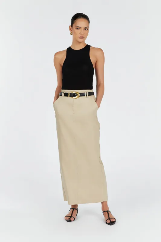 ATLAS BLACK KNIT TOP sold by Dissh