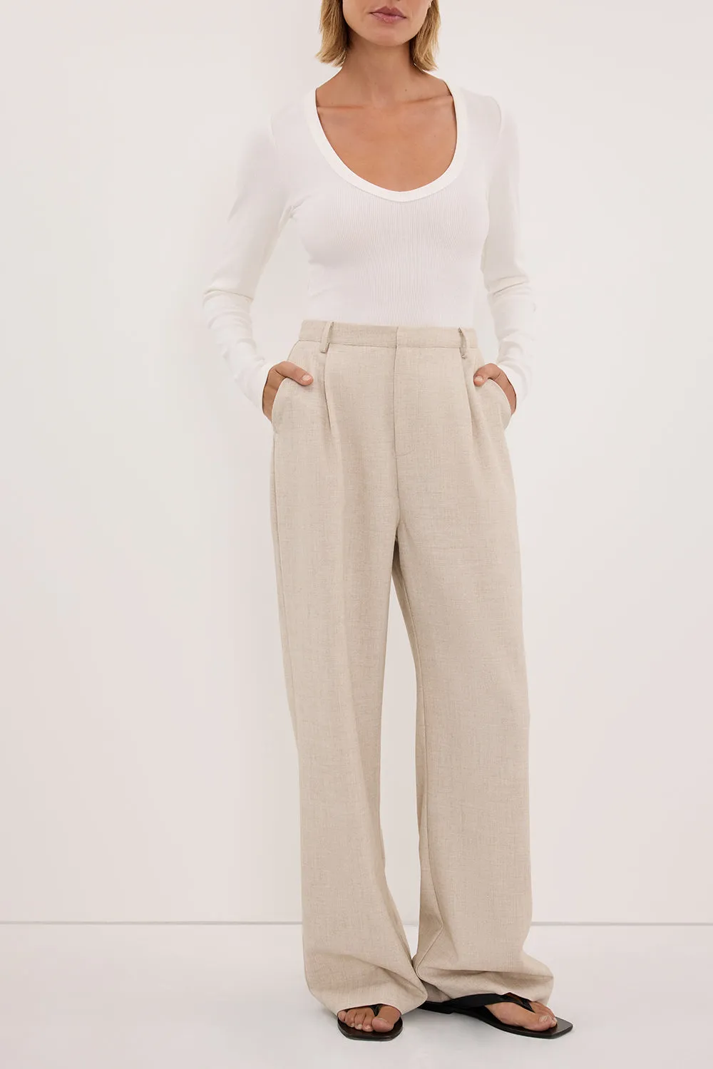CYRUS NATURAL TAILORED PANT sold by Dissh product image thumbnail 2
