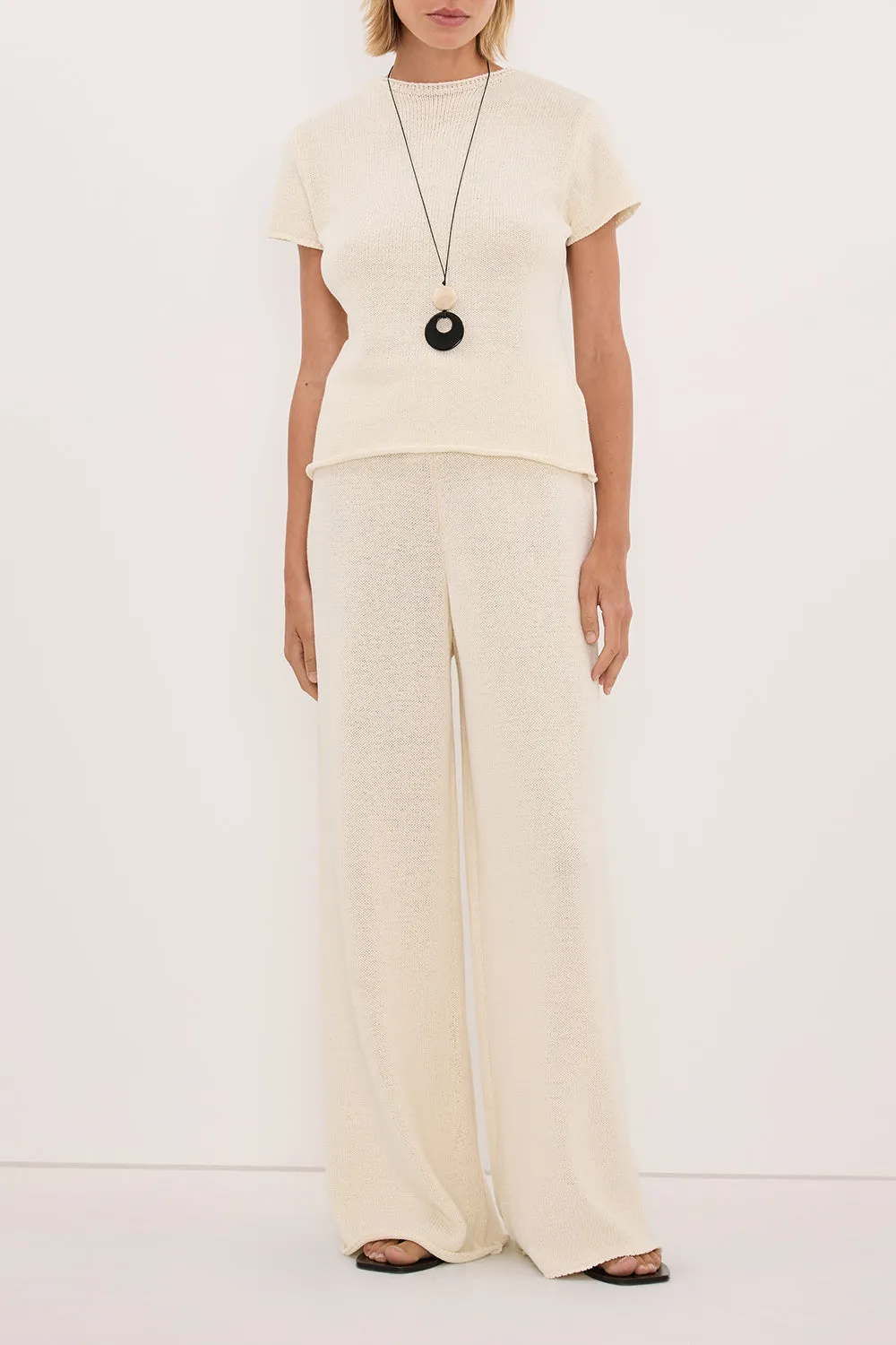 ORIA NATURAL COTTON KNIT PANT sold by Dissh product image thumbnail 2