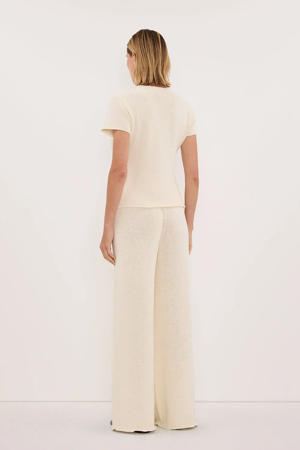 ORIA NATURAL COTTON KNIT PANT sold by Dissh product image thumbnail 4