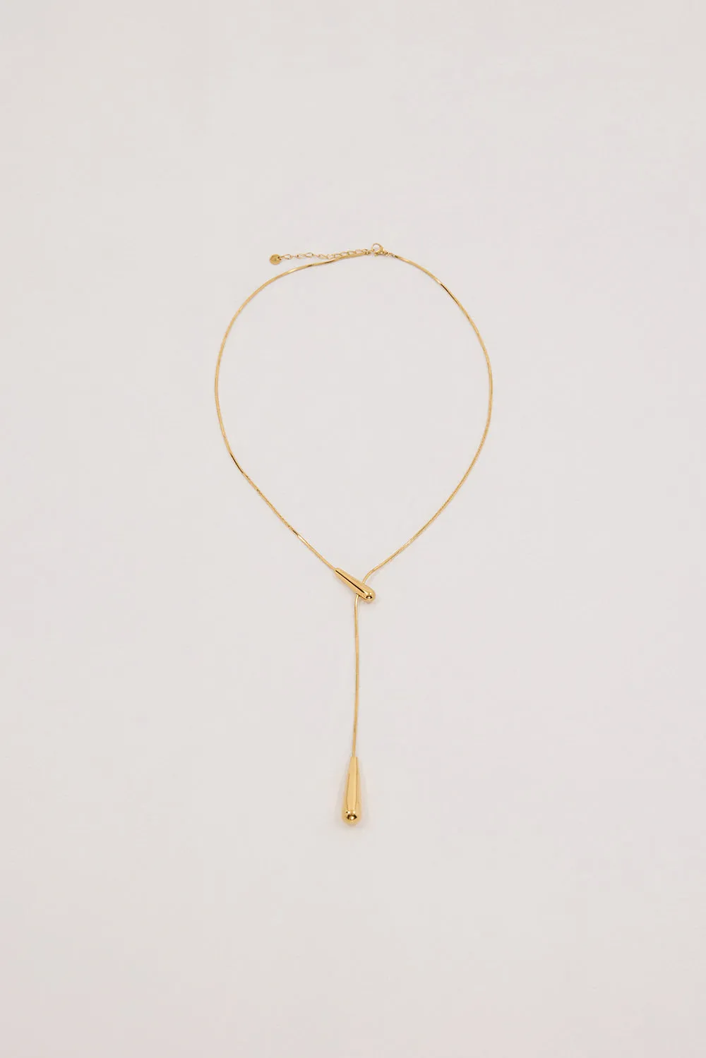 ANNA ROSSI GOLD DROP CHAIN NECKLACE sold by Dissh