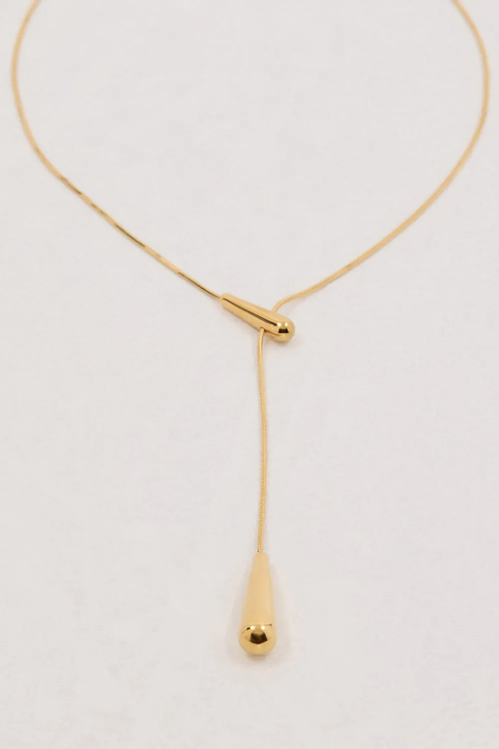 ANNA ROSSI GOLD DROP CHAIN NECKLACE sold by Dissh product image thumbnail 4