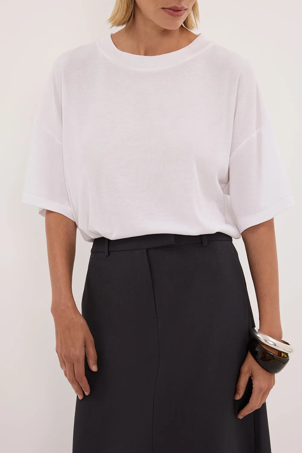 PARKER GREY TAILORED MAXI SKIRT sold by Dissh product image thumbnail 5