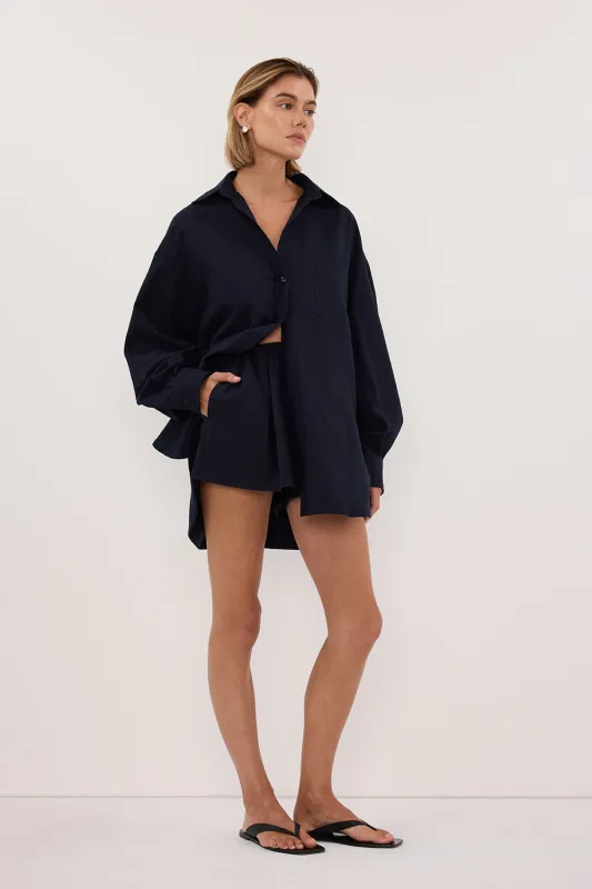 RHEA INK DRAWSTRING COTTON SHORT sold by Dissh