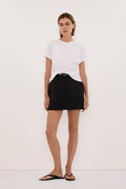 ELLE BLACK SKORT made by Dissh