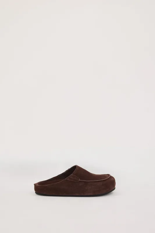 ALIAS MAE SHAAN FLAT CHOCOLATE SUEDE made by Alias Mae