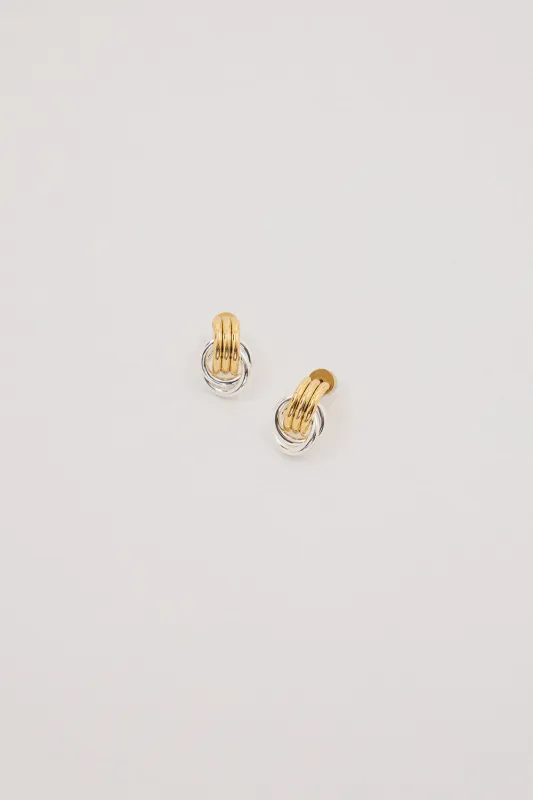 HEAVEN MAYHEM MICRO KNOT EARRING MIXED made by Heaven Mayhem