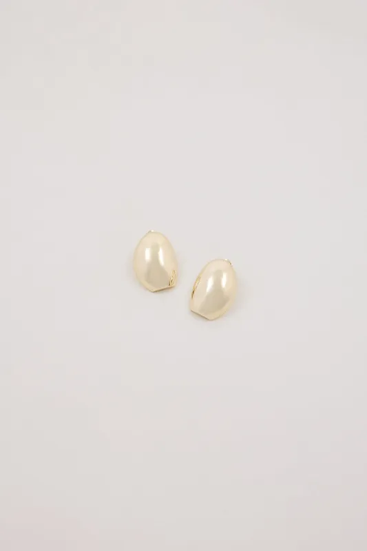 ANNA ROSSI PRISM EARRING LIGHT GOLD made by Dissh