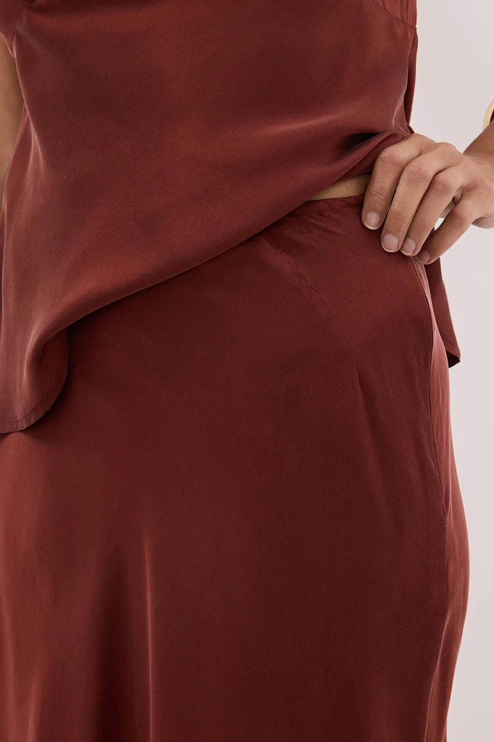 COLETTE SAHARA SILK MAXI SKIRT sold by Dissh product image thumbnail 5