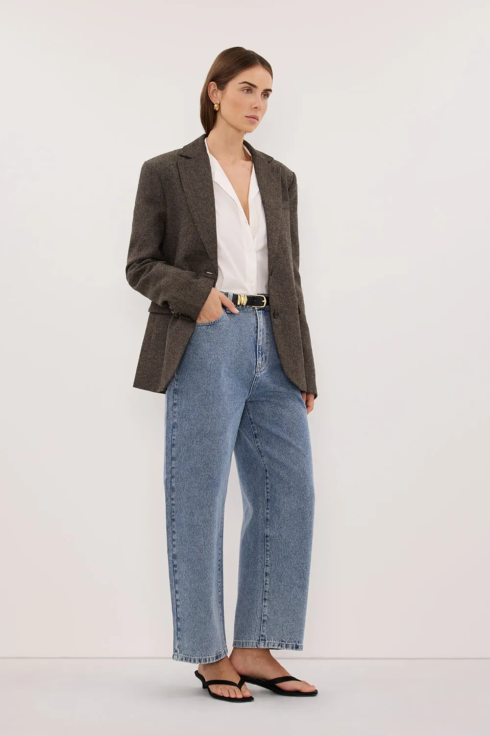 FRANK MID BLUE RELAXED JEAN sold by Dissh product image thumbnail 3