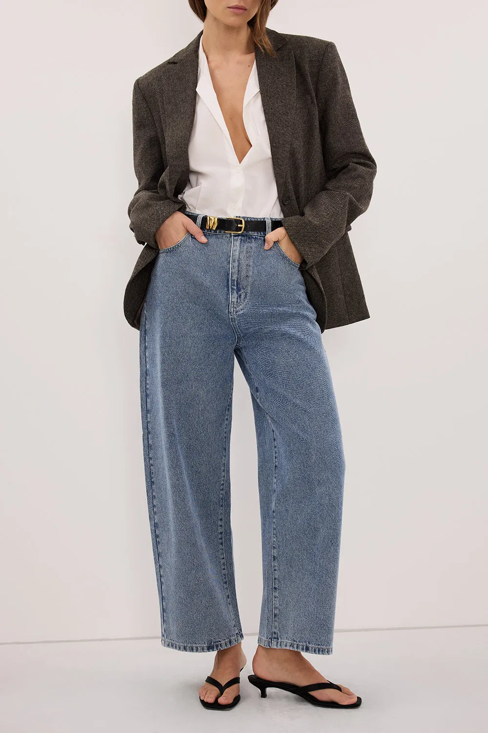 FRANK MID BLUE RELAXED JEAN sold by Dissh product image thumbnail 2