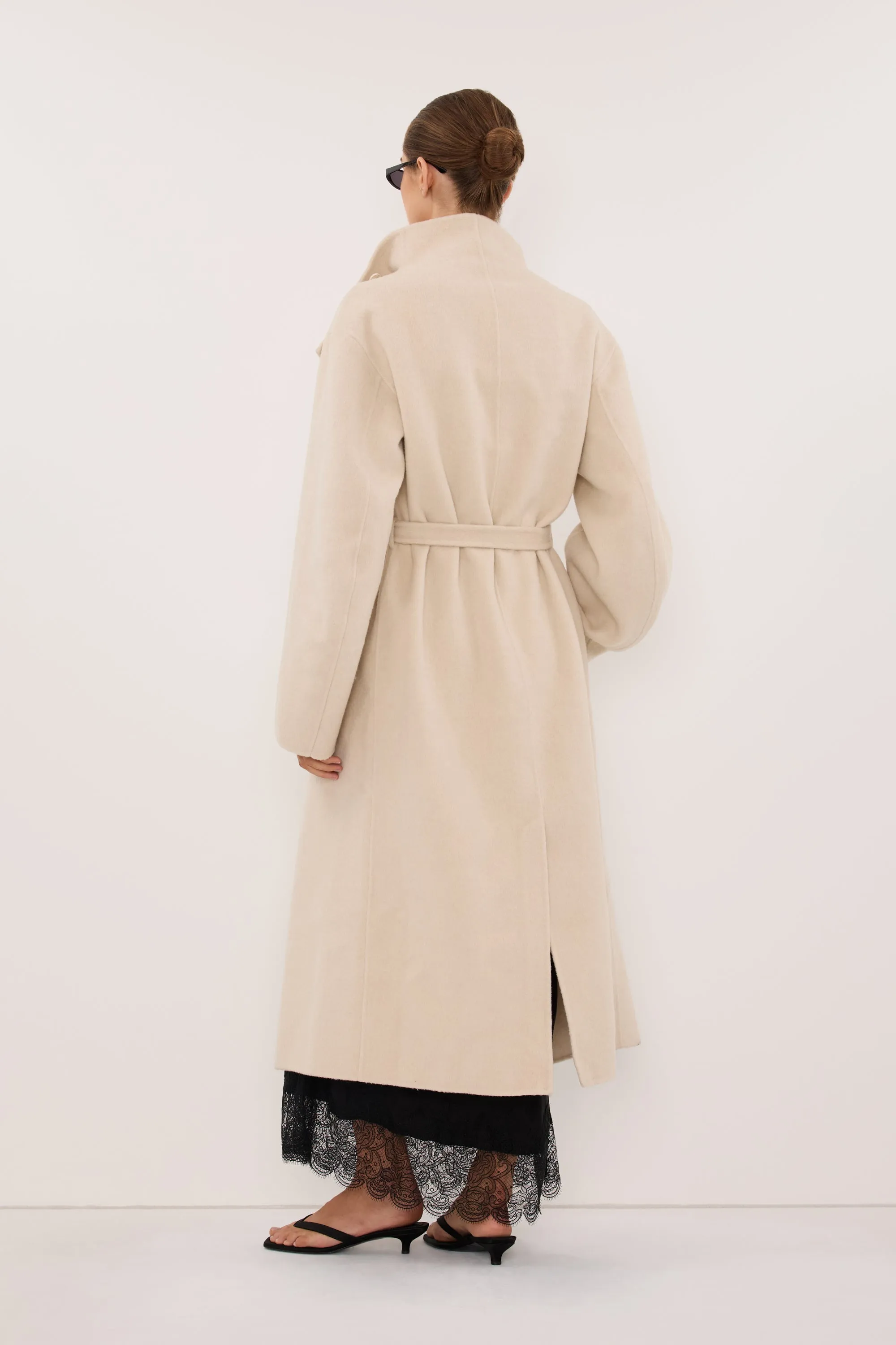 WREN BONE WOOL BLEND COAT sold by Dissh product image thumbnail 5
