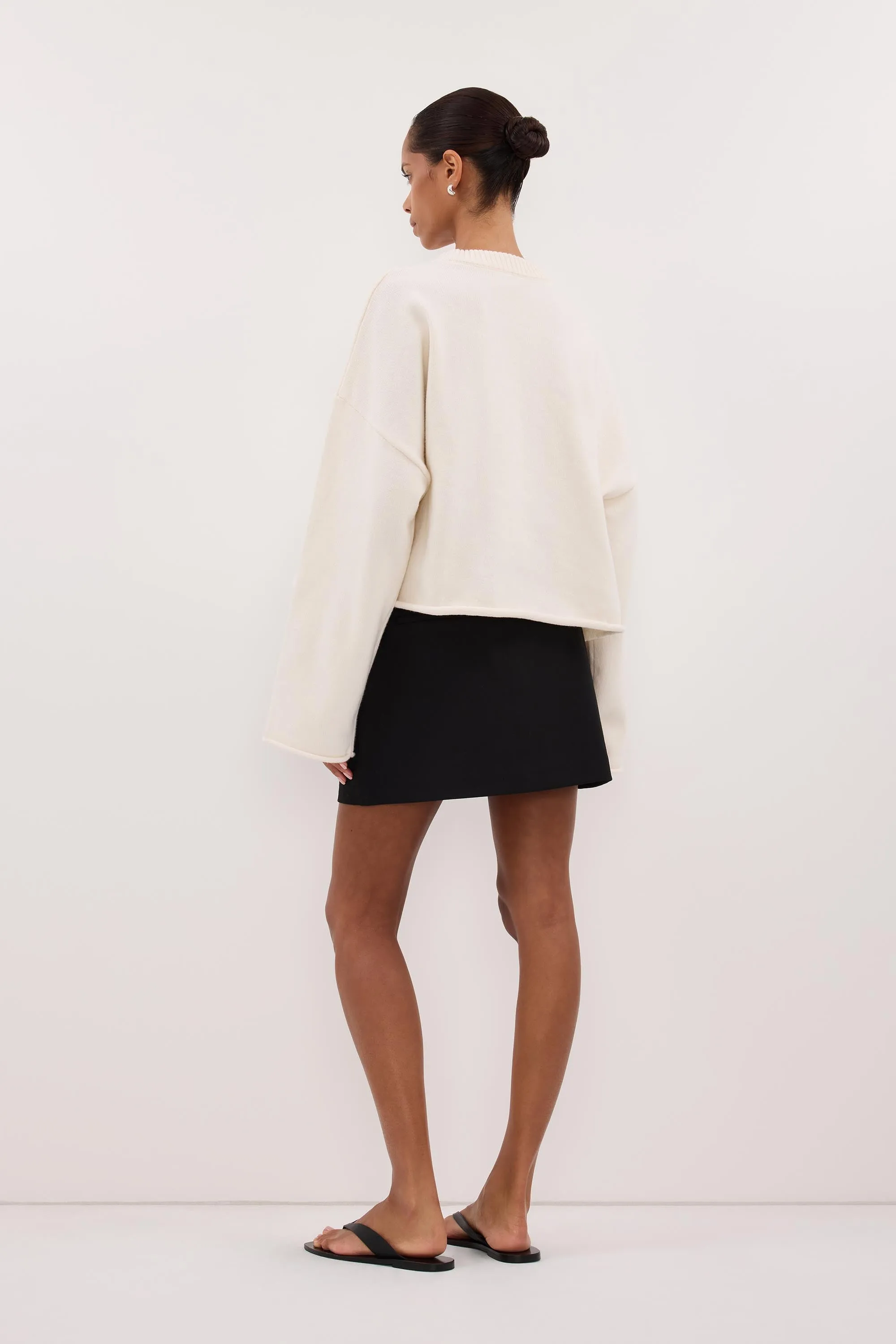CYRUS BLACK FLY FRONT SKORT sold by Dissh product image thumbnail 4