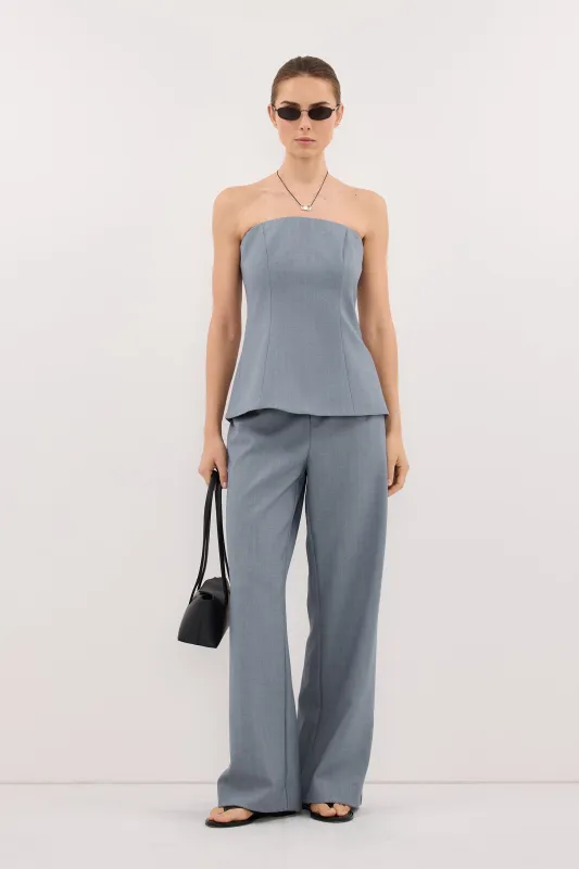 PEYTON DUSTY BLUE MARLE BUSTIER - PRE ORDER made by Dissh