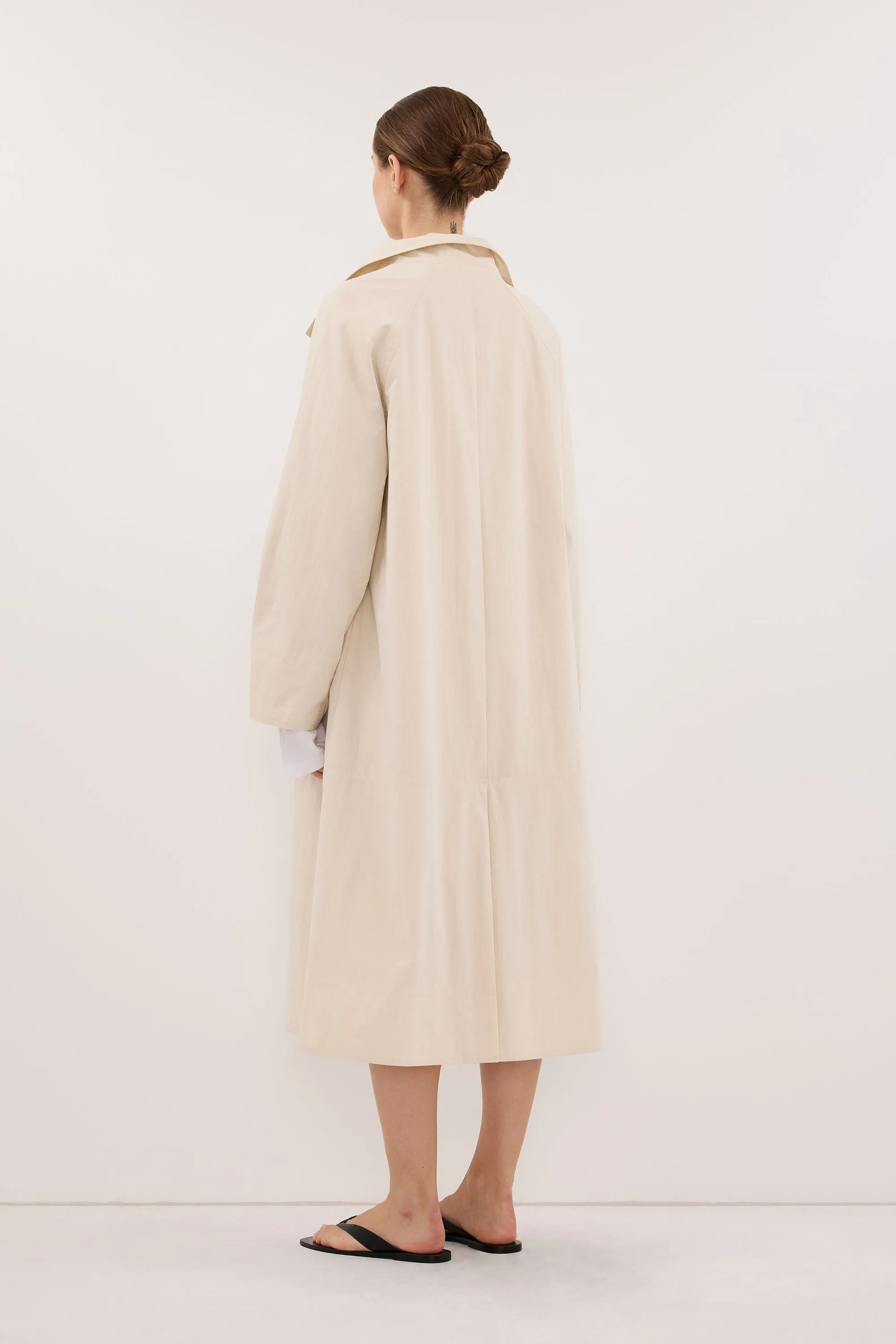 MARIS OYSTER LIGHTWEIGHT TRENCH COAT sold by Dissh product image thumbnail 5