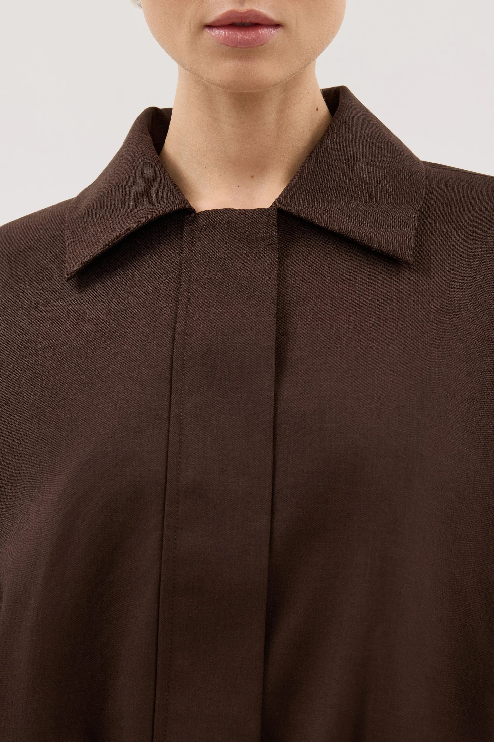 KENDALL MILK CHOC BOMBER JACKET sold by Dissh product image thumbnail 5