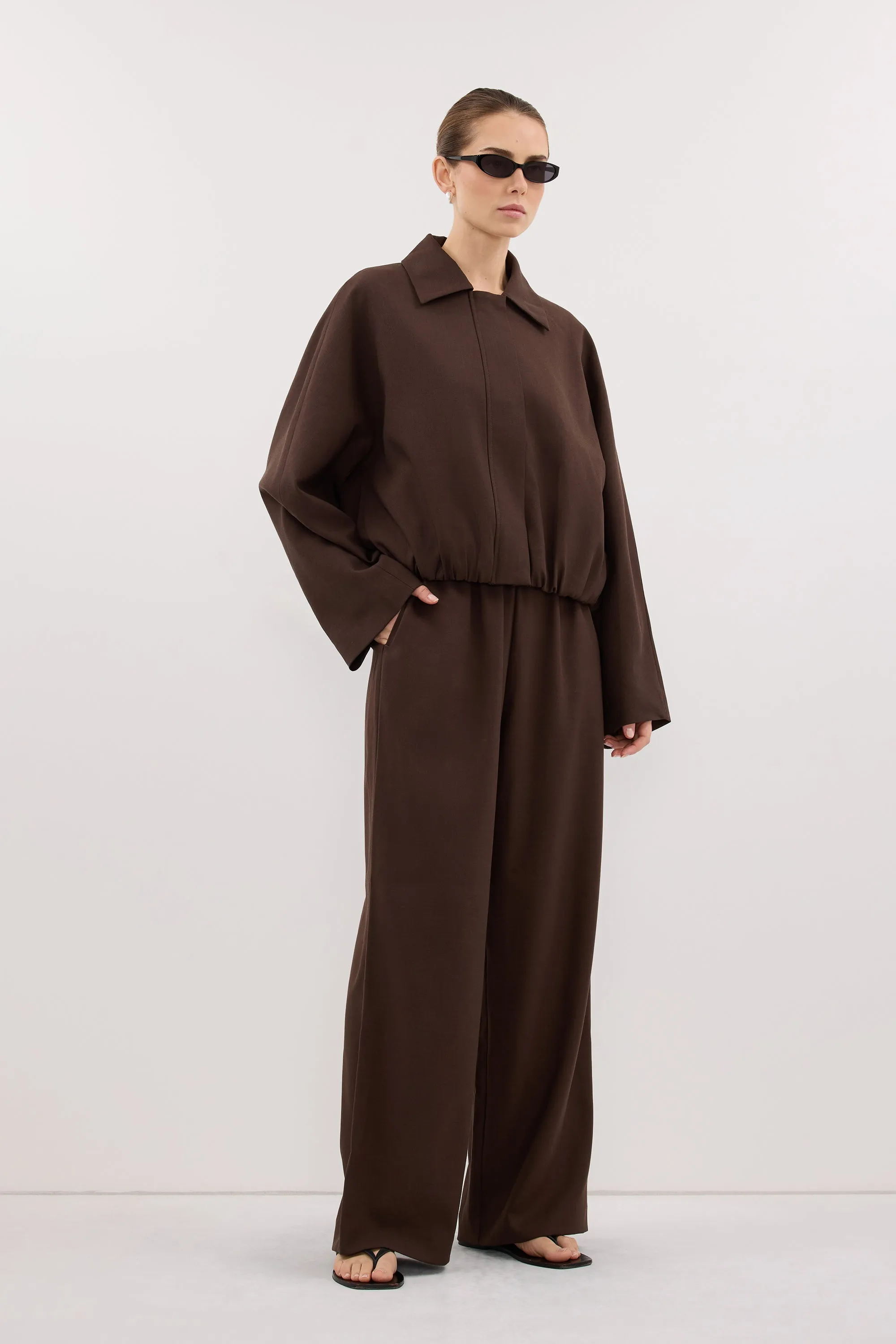 KENDALL MILK CHOC BOMBER JACKET sold by Dissh product image thumbnail 3