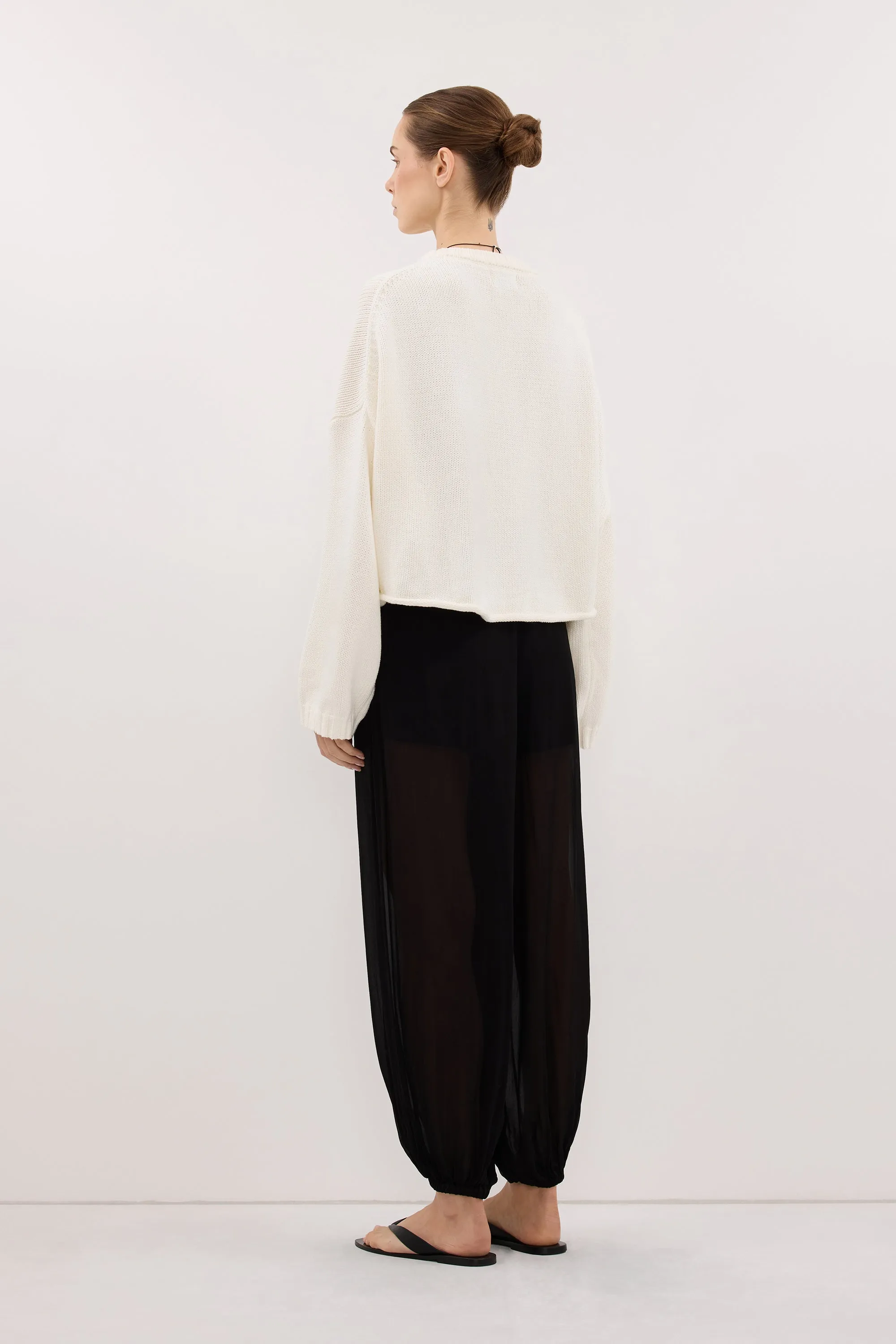 BAY IVORY KNIT JUMPER sold by Dissh product image thumbnail 4