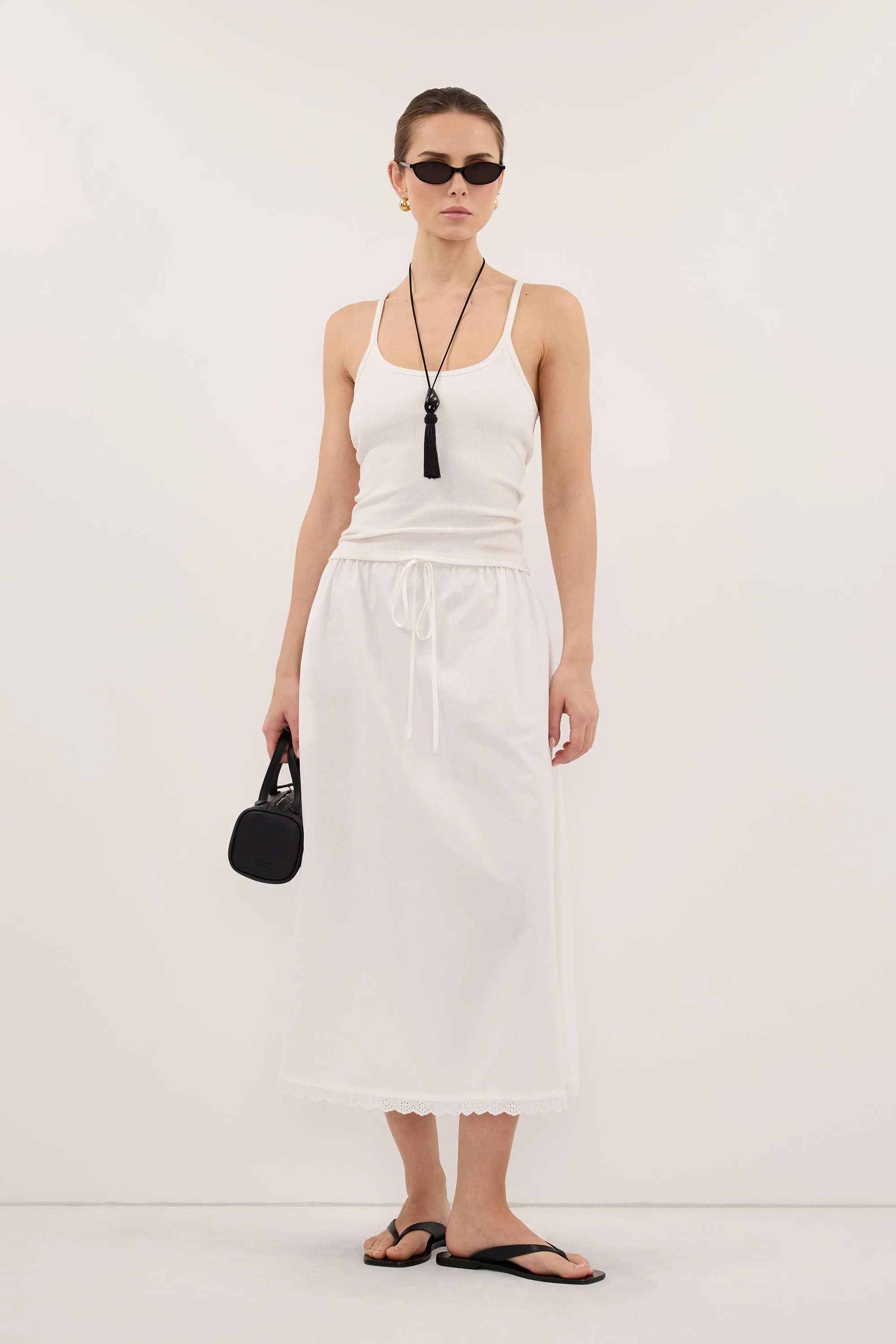 GEORGINA OFF WHITE TANK sold by Dissh product image thumbnail 3