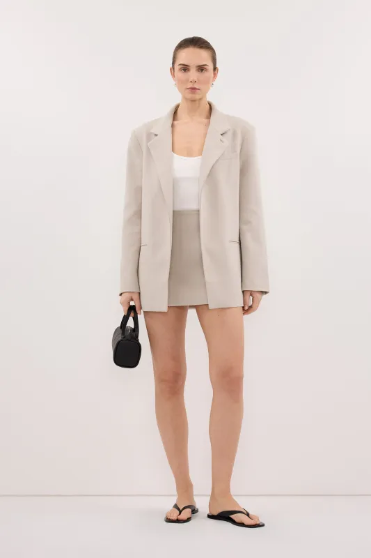 VIDA MUSHROOM TAILORED SKORT made by Dissh
