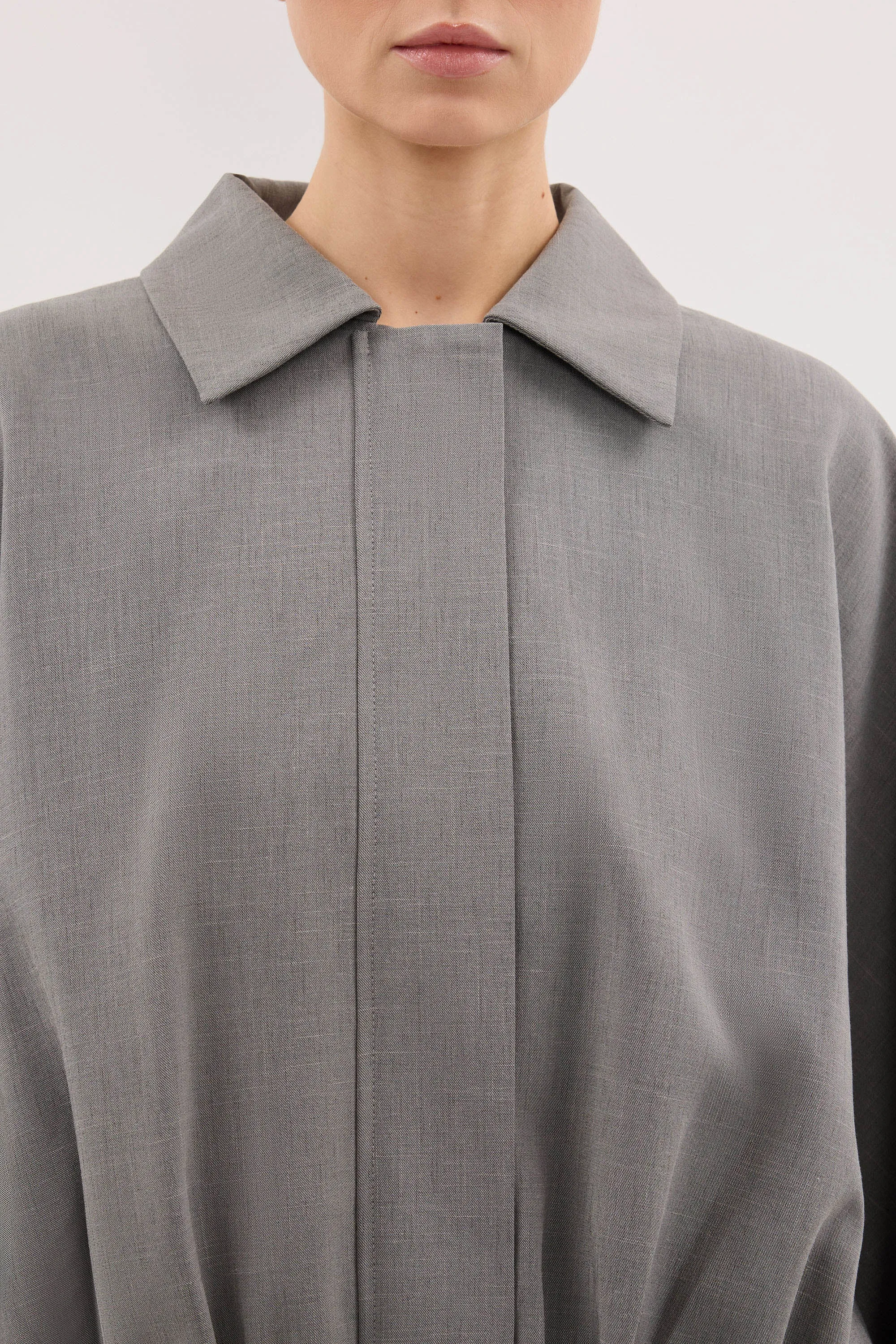 KENDALL STEEL GREY BOMBER JACKET sold by Dissh product image thumbnail 5
