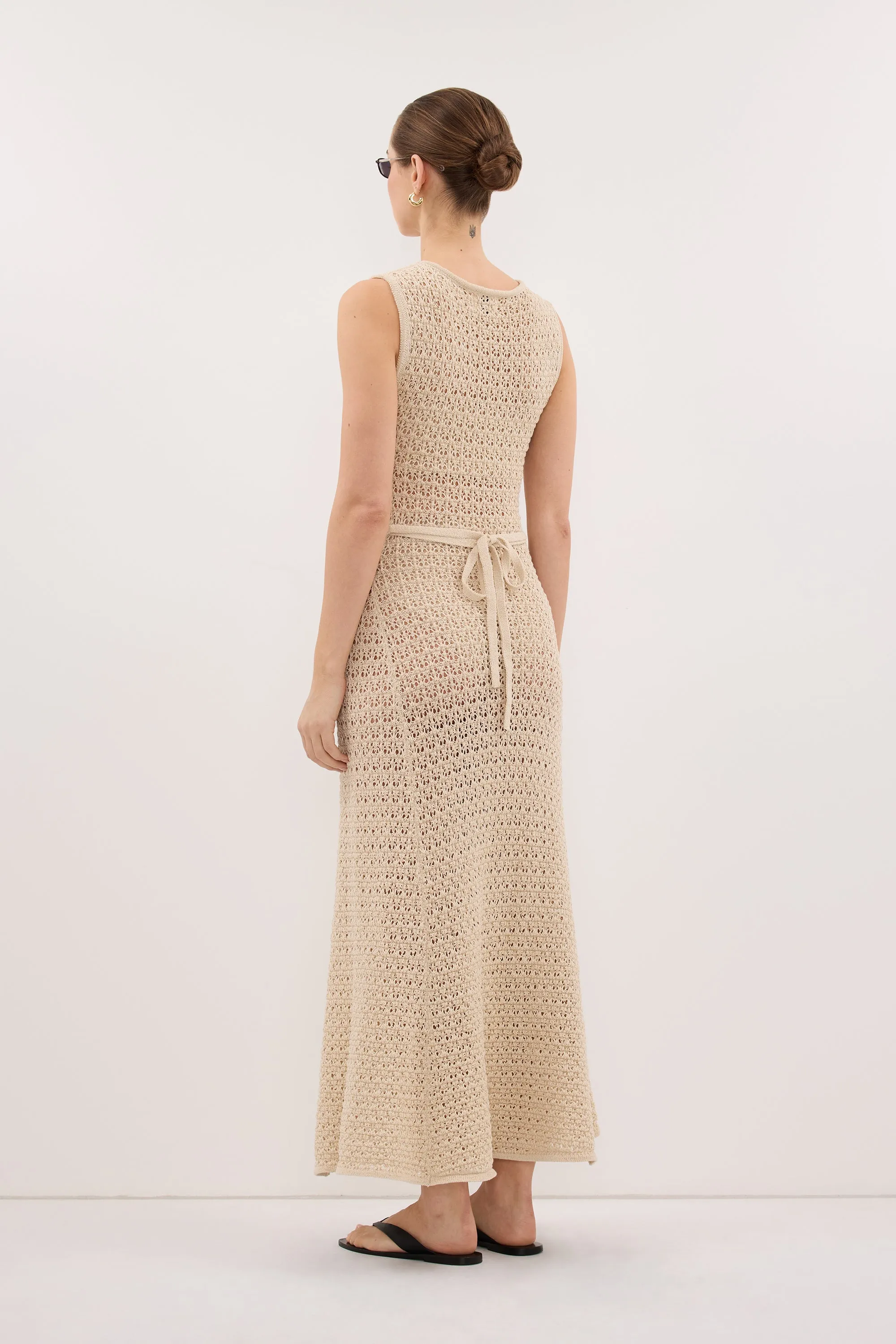 HALO NATURAL KNIT MAXI DRESS sold by Dissh product image thumbnail 5