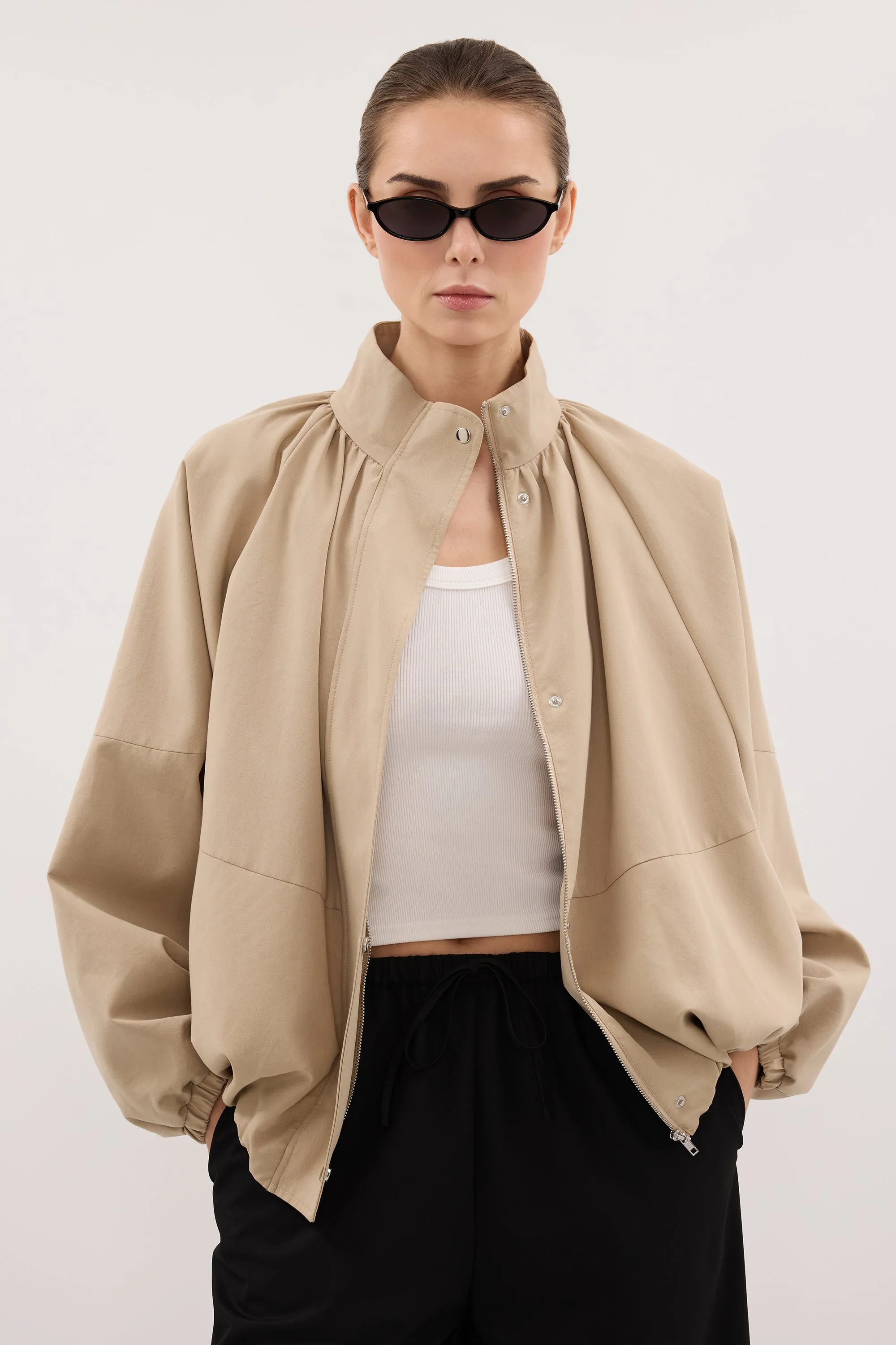 OAKLEE STONE BATWING LIGHTWEIGHT JACKET sold by Dissh product image thumbnail 2
